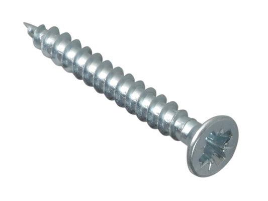 ForgeFix Multi-Purpose Pozi Compatible Screw CSK ST ZP 3.5 x 30mm Forge Pack 35 FORFPMP3530Z