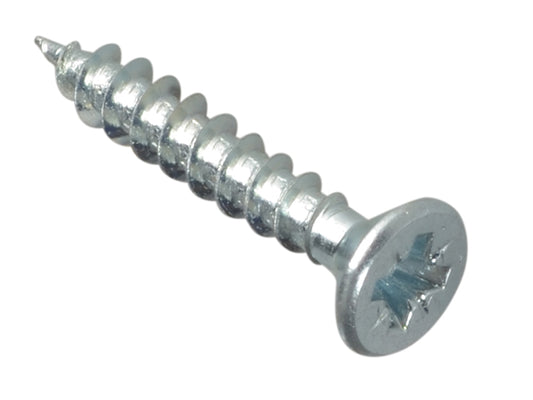 ForgeFix Multi-Purpose Pozi Compatible Screw CSK ST ZP 4.0 x 25mm Forge Pack 35 FORFPMP425Z