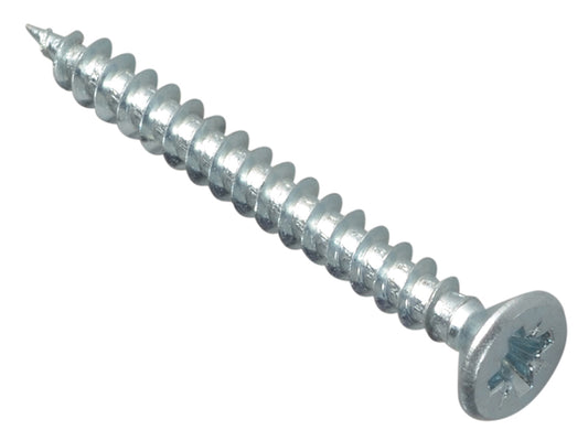 ForgeFix Multi-Purpose Pozi Compatible Screw CSK ST ZP 4.0 x 40mm Forge Pack 20 FORFPMP440Z