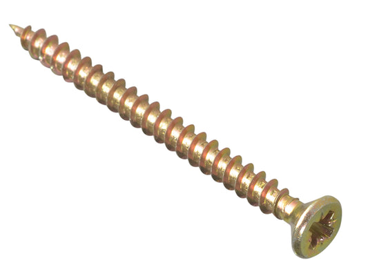 ForgeFix Multi-Purpose Pozi Compatible Screw CSK ST ZYP 4.0 x 50mm Forge Pack 15 FORFPMP450Y