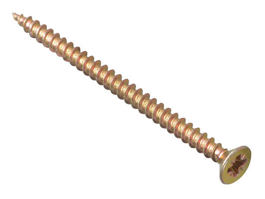 ForgeFix Multi-Purpose Pozi Compatible Screw CSK ST ZYP 4.0 x 60mm Forge Pack 12 FORFPMP460Y