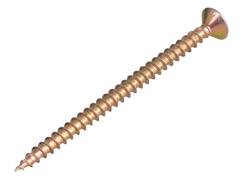 ForgeFix Multi-Purpose Pozi Compatible Screw CSK ST ZYP 4.0 x 60mm Forge Pack 12 FORFPMP460Y