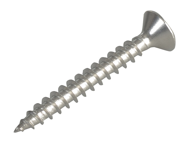ForgeFix Multi-Purpose Pozi Compatible Screw CSK ST S/Steel 5.0 x 40mm Forge Pack 15 FORFPMP540S