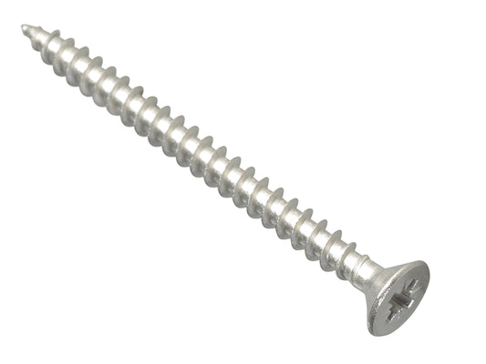 ForgeFix Multi-Purpose Pozi Compatible Screw CSK ST S/Steel 5.0 x 60mm Forge Pack 10 FORFPMP560S