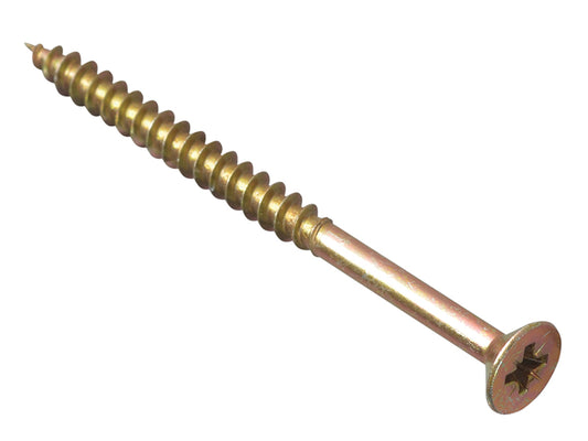 ForgeFix Multi-Purpose Pozi Compatible Screw CSK ST ZYP 5.0 x 70mm Forge Pack 10 FORFPMP570Y