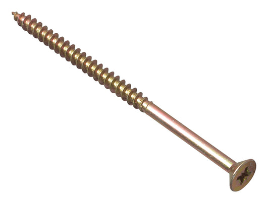 ForgeFix Multi-Purpose Pozi Compatible Screw CSK ST ZYP 5.0 x 90mm Forge Pack 8 FORFPMP590Y