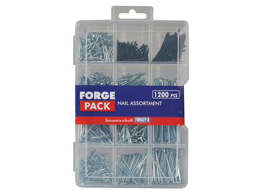 ForgeFix Assorted Nail Kit ForgePack 1200 Piece FORFPNLSET
