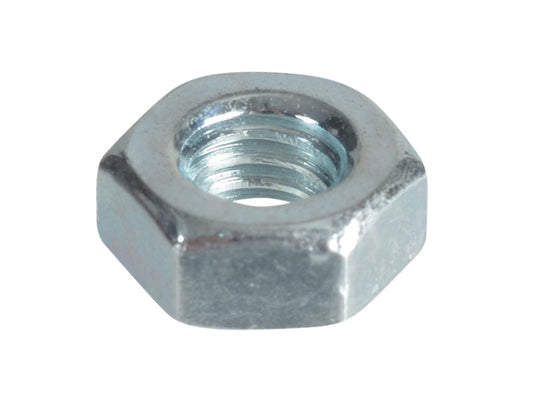 ForgeFix Hexagonal Nuts & Washers ZP M4 ForgePack 50 FORFPNUT4