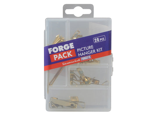 ForgeFix Picture Hook Kit ForgePack, 28 Piece FORFPPICTSET