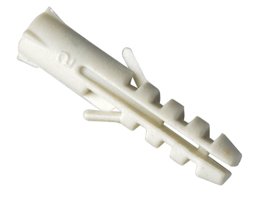 ForgeFix Nylon Expansion Wall Plug Rimless M5 x 25mm Forge Pack 60 FORFPRIM525