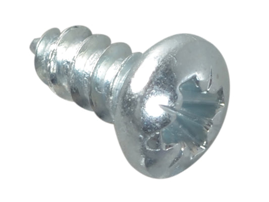 ForgeFix Self-Tapping Screw Pozi Compatible Pan Head ZP 1/4in x 4 ForgePack 80 FORFPS144Z