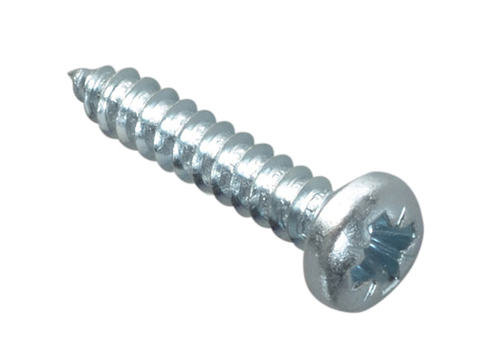 ForgeFix Self-Tapping Screw Pozi Compatible Pan Head ZP 3/4in x 6 ForgePack 40 FORFPS346Z