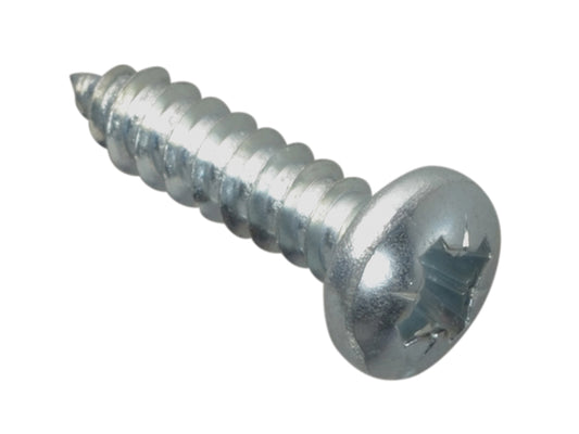 ForgeFix Self-Tapping Screw Pozi Compatible Pan Head ZP 5/8in x 8 ForgePack 35 FORFPS588Z