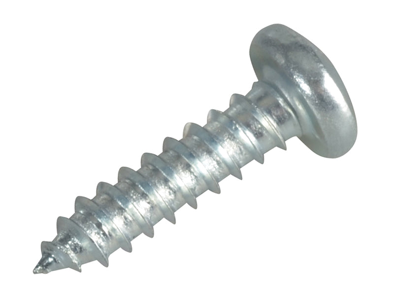 ForgeFix Self-Tapping Screw Pozi Compatible Pan Head ZP 5/8in x 8 ForgePack 35 FORFPS588Z