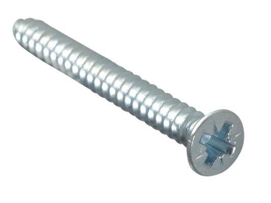 ForgeFix Self-Tapping Screw Pozi Compatible CSK ZP 1.1/4in x 8 ForgePack 15 FORFPSC1148Z