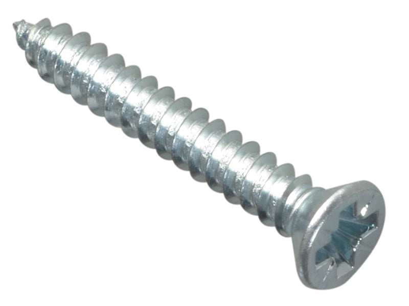 ForgeFix Self-Tapping Screw Pozi Compatible CSK ZP 1in x 6 ForgePack 30 FORFPSC16Z