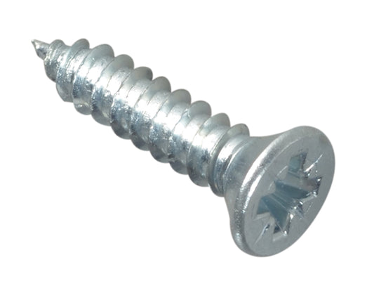ForgeFix Self-Tapping Screw Pozi Compatible CSK ZP 3/4in x 8 ForgePack 30 FORFPSC348Z