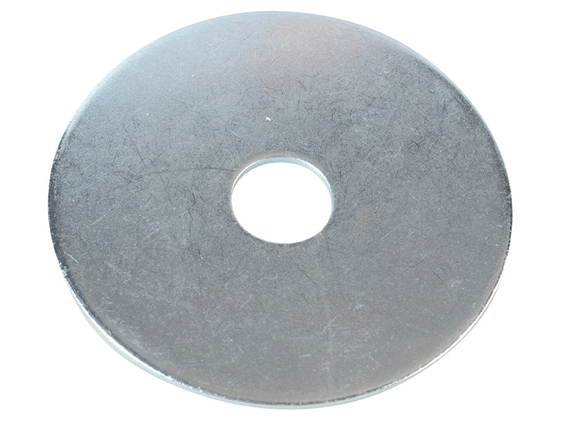 ForgeFix Flat Mudguard Washers ZP M10 x 50mm ForgePack 6 FORFPWAS1050