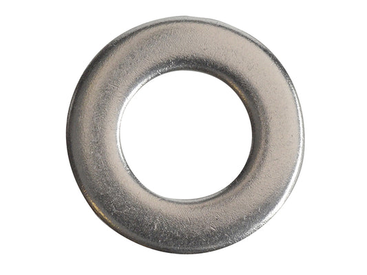 ForgeFix Flat Washers DIN125 A2 Stainless Steel M10 ForgePack 20 FORFPWAS10S