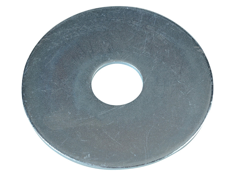 ForgeFix Flat Mudguard Washers ZP M12 x 50mm ForgePack 6 FORFPWAS1250