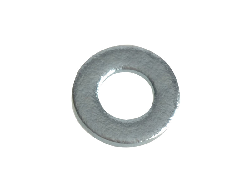 ForgeFix Flat Washers DIN125 ZP M4 ForgePack 100 FORFPWAS4