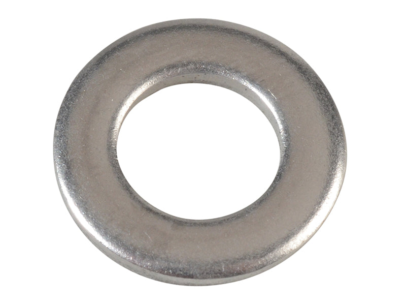 ForgeFix Flat Washers DIN125 A2 Stainless Steel M6 ForgePack 60 FORFPWAS6S