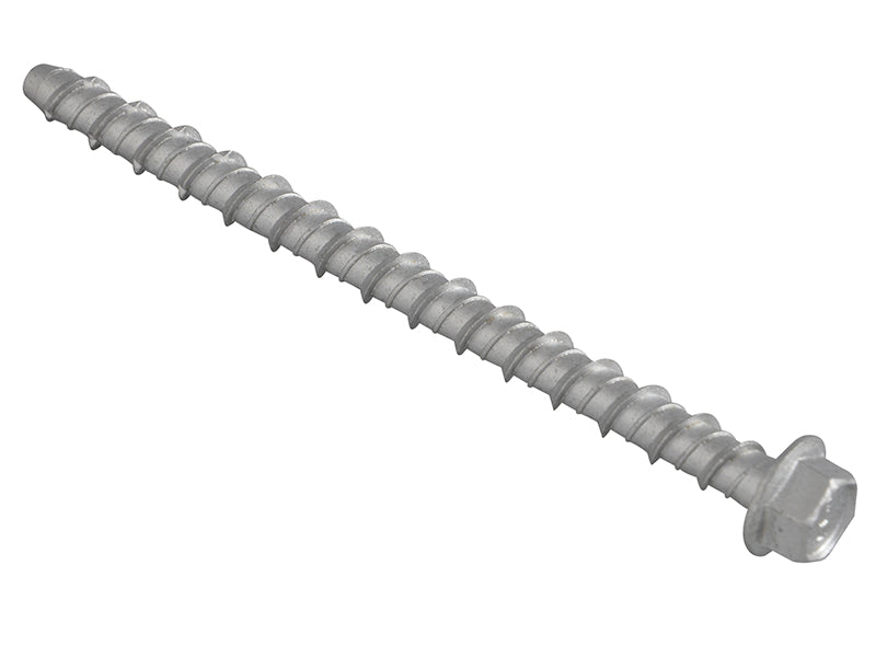 ForgeFix Lightning Bolts Hex/Flange Head M6 x 50mm Box 100 FORLGB650