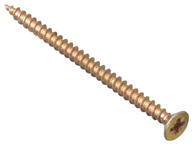 ForgeFix Multi-Purpose Pozi Compatible Screw CSK ST ZYP 4.5 x 60mm Box 100 FORMPS4560Y