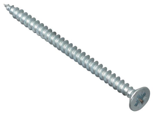 ForgeFix Multi-Purpose Pozi Compatible Screw CSK ST ZP 4 x 60mm Box 200 FORMPS460ZP