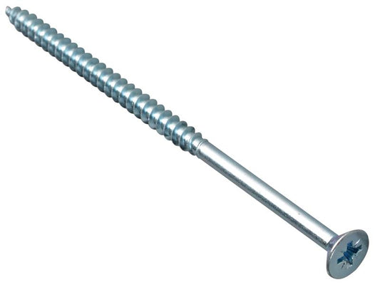 ForgeFix Multi-Purpose Pozi Compatible Screw CSK ST ZP 5 x 100mm Box 100 FORMPS5100ZP