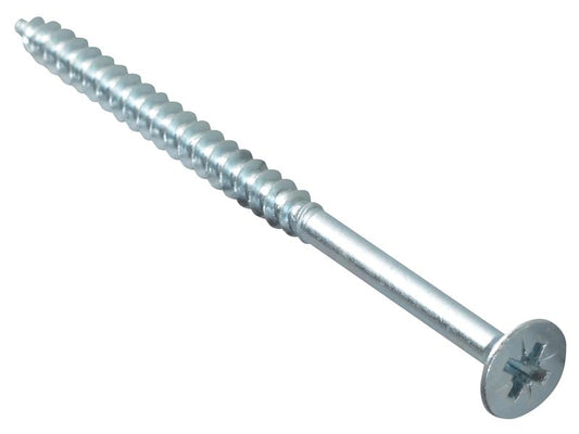 ForgeFix Multi-Purpose Pozi Compatible Screw CSK ST ZP 5 x 80mm Box 100 FORMPS580ZP