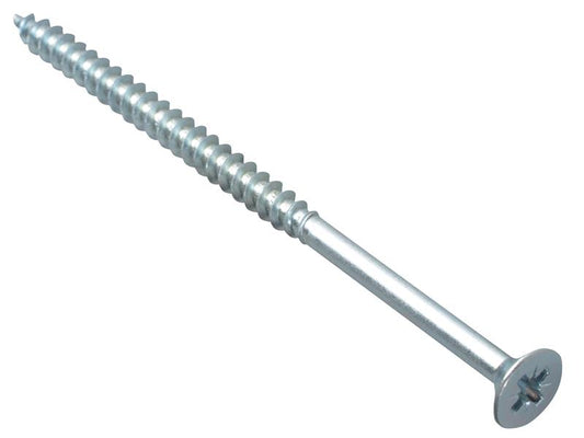 ForgeFix Multi-Purpose Pozi Compatible Screw CSK ST ZP 5 x 90mm Box 100 FORMPS590ZP