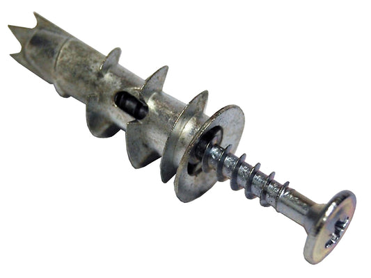 ForgeFix Cavity Wall Zinc Speed Plug 4.5 x 35mm Bag 25 FORMSP420MBG