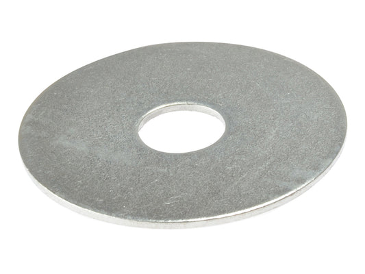 ForgeFix Flat Mudguard Washers ZP M10 x 50mm Bag 10 FORMWASH105M