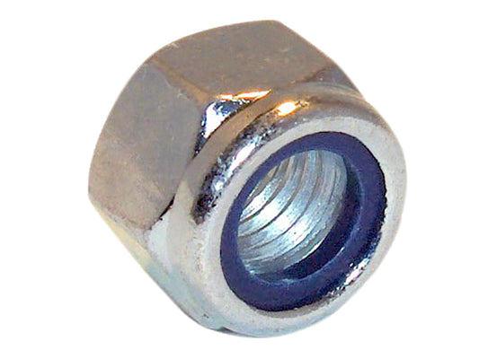 ForgeFix Hexagon Nut & Nylon Insert ZP M20 Bag 10 FORNYLOC20M