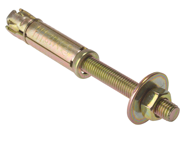 ForgeFix Masonry Anchor Bolt Projecting ZYP M12 x 30mm Bag 5 FORPB1230M