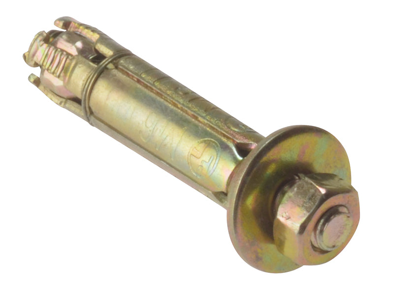 ForgeFix Masonry Anchor Bolt Projecting ZYP M8 x 10mm Bag 10 FORPB810M