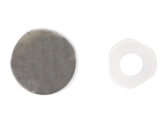 ForgeFix Domed Cover Cap Chrome Coloured No. 6-8 Bag 25 FORPDT5M