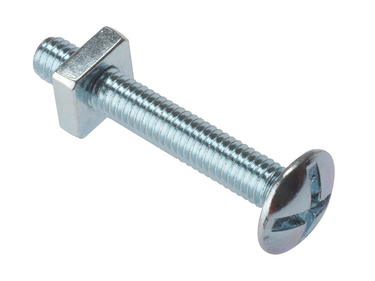 ForgeFix Roofing Bolt ZP M6 x 12mm Bag 25 FORRBN612M
