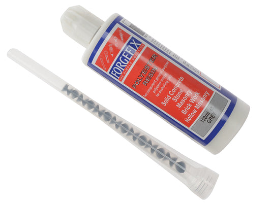 ForgeFix Chemical Anchor Polyester Resin 150ml Box 1 FORRESIN150