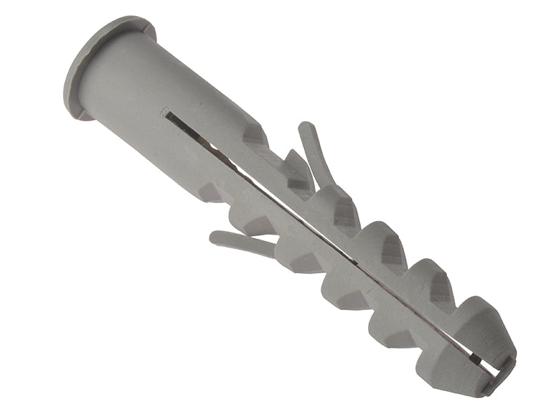 ForgeFix Nylon Wall Plug Rimmed M14 x 75mm Bag 25 FORRMD1475M
