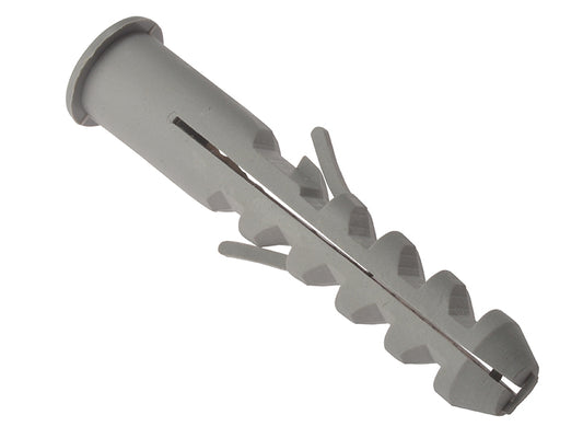 ForgeFix Nylon Wall Plug Rimmed M14 x 75mm Bag 25 FORRMD1475M