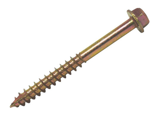 ForgeFix Coach Screw Hexagon Head ZY M10 x 130mm Box 50 Spectre FORSCS10130Y