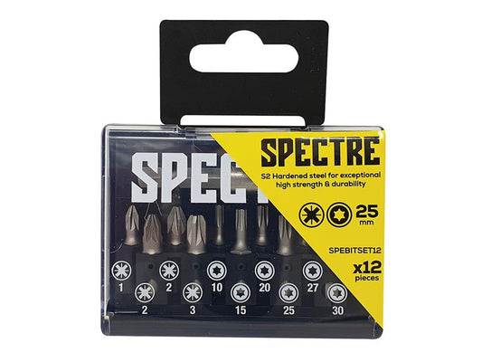ForgeFix Spectre™ Bit Set, 12 Piece FORSPBSPZT12