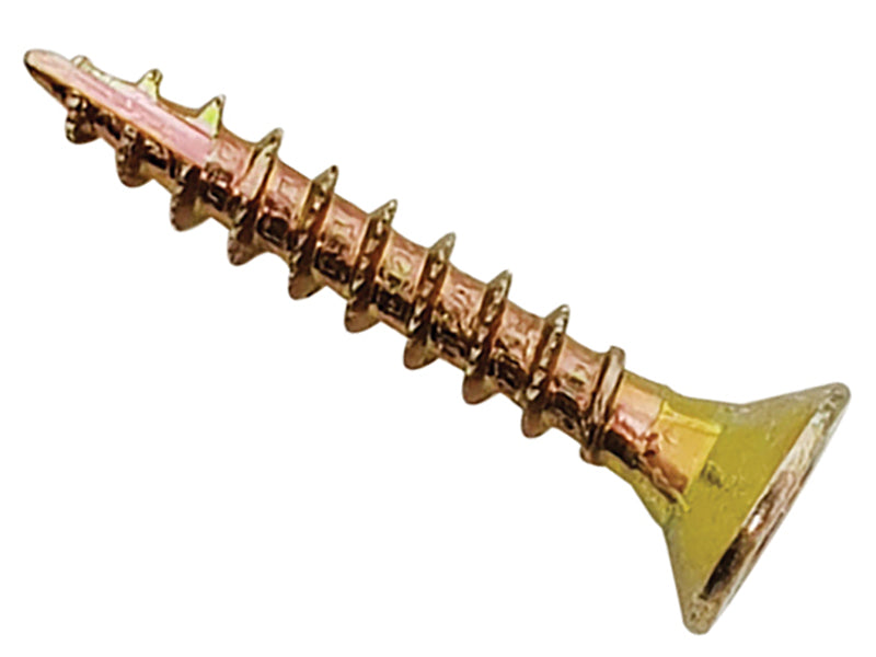 ForgeFix Spectre™ PZ Compatible Wood Screw CSK ZYP 4.0 x 20mm Box 200 FORSPE420Y