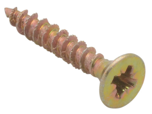 ForgeFix Spectre™ PZ Compatible Wood Screw CSK ZYP 3.0 x 25mm Box 200 FORSPE325Y