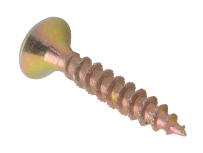 ForgeFix Spectre™ PZ Compatible Wood Screw CSK ZYP 3.5 x 25mm Box 200 FORSPE3525Y