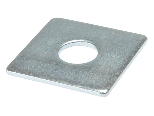 ForgeFix Square Plate Washer ZP 50 x 50 x 16mm Bag 10 FORSQPL5016M