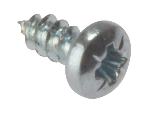 ForgeFix Self-Tapping Screw Pozi Compatible Pan Head ZP 3/4in x 6 Box 200 FORSTP346Z