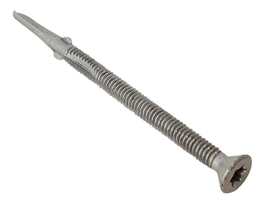 ForgeFix TechFast Timber to Steel CSK/Wing Screw No.3 Tip 5.5 x 100mm Box 100 FORTFC55100L